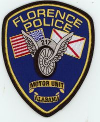 ALABAMA,FLORENCE POLICE MOTOR UNIT 1 GOT IN PERSON